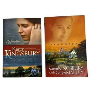 Karen Kingsbury Fiction Books/Novel Lot/2 Trade Paperbacks Contemporary Women